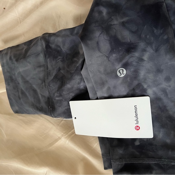 lululemon athletica Other - COPY - Lululemon Black/Grey Patterned Leggings